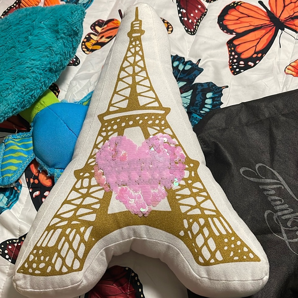 Paris Eiffel Tower Shaped Pillow